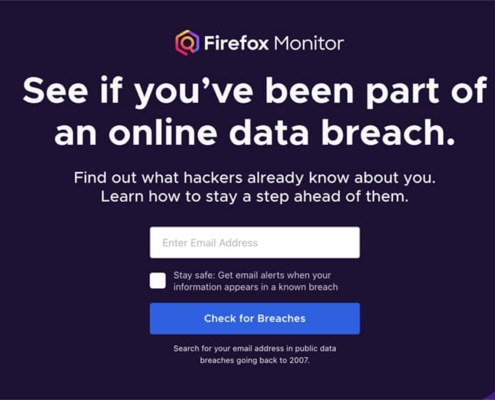 Firefox monitor