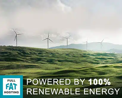 Powered by Green Energy